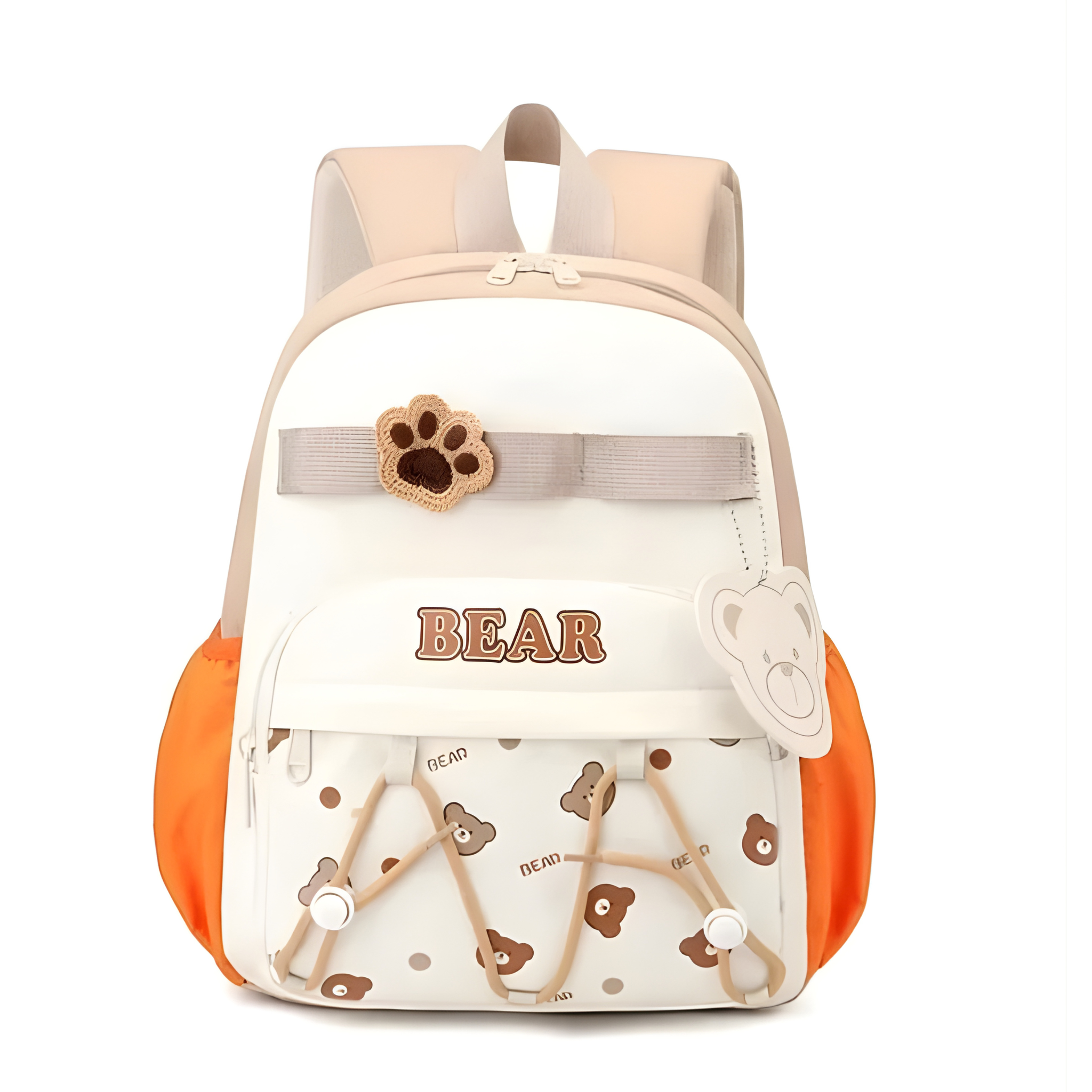 Kids Cartoon School Bag | Cute Toddler Backpack for Nursery & Preschool | Lightweight Character Design