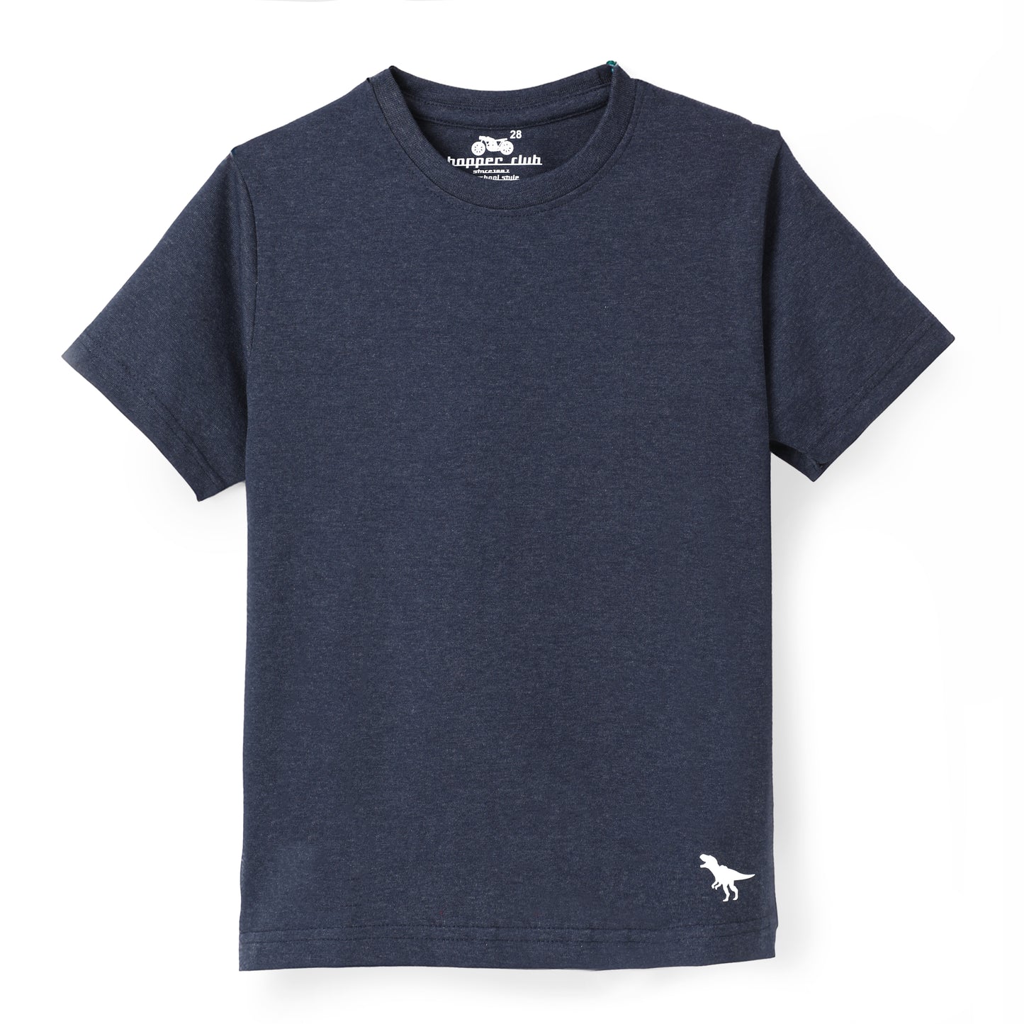 Chopper Club Boys T-Shirts Pack of 4 | Sustainable Jersey Fabric | Regular Fit Tees | Sizes 3–14 | Plain