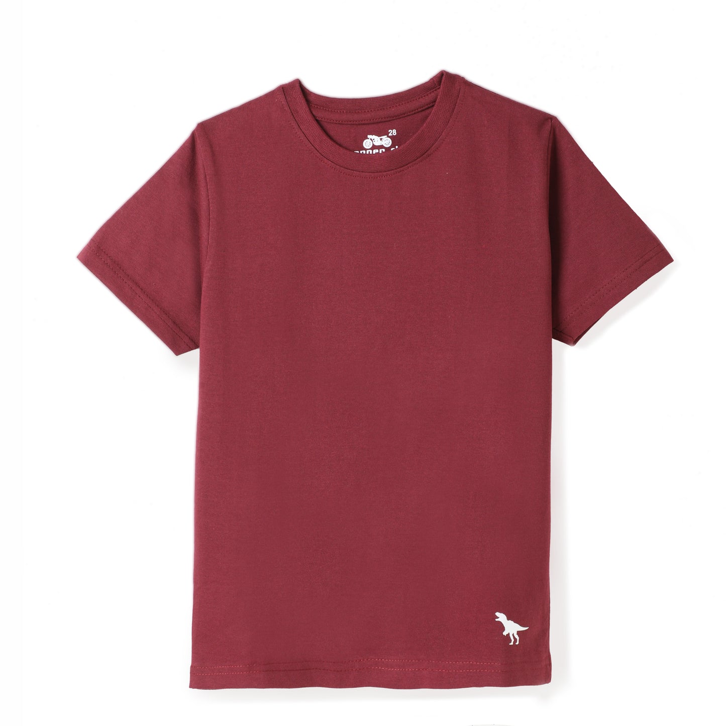 Chopper Club Boys T-Shirts Pack of 4 | Sustainable Jersey Fabric | Regular Fit Tees | Sizes 3–14 | Plain