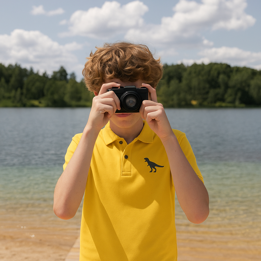 Chopper Club Boys Collar T-Shirts Pack of 3 | Regular Fit Pique Fabric Tees | Sizes 3–14 | Maroon, Anthra & Yellow
