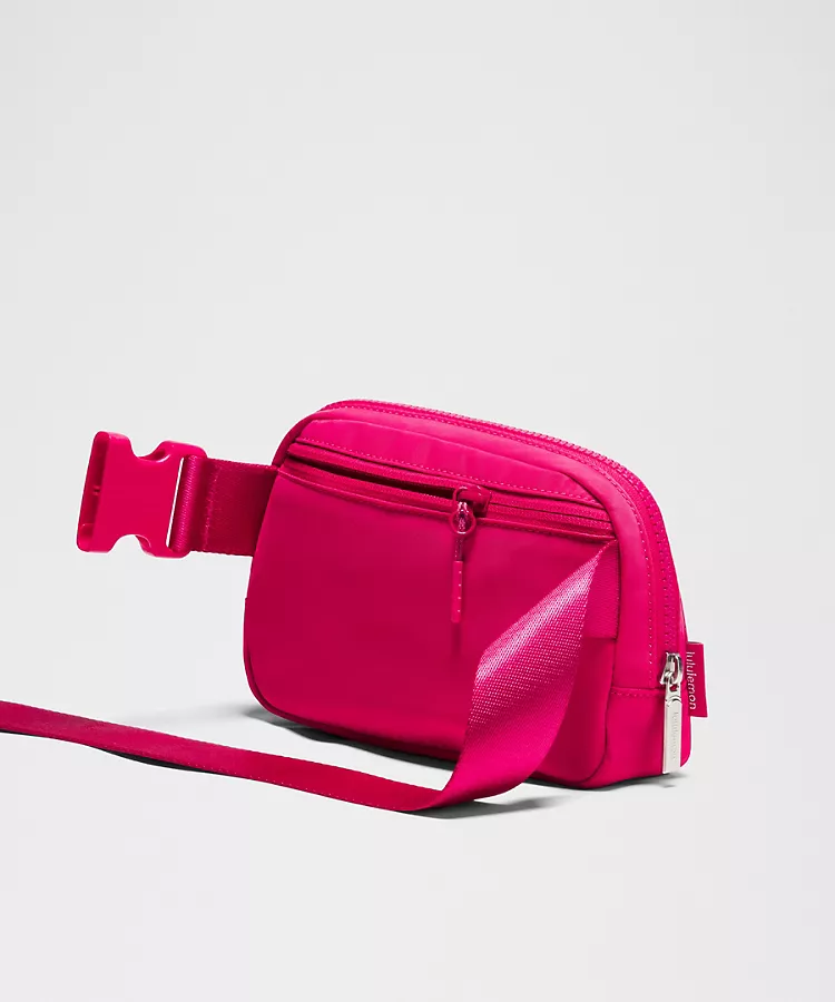 Neon Waist Bag for Kids & Teens | Lightweight Adjustable Fanny Pack for Travel, Outdoor & Everyday Use | Trendy Crossbody Belt Bag with Front Zip Pocket