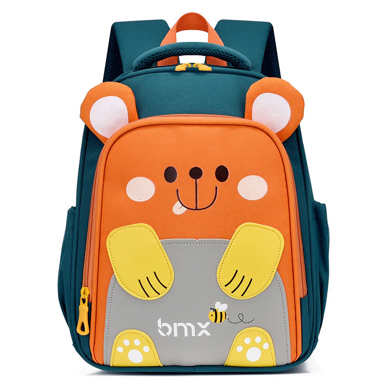 Kids Cartoon School Bag | Cute Toddler Backpack for Nursery & Preschool | Lightweight Character Design