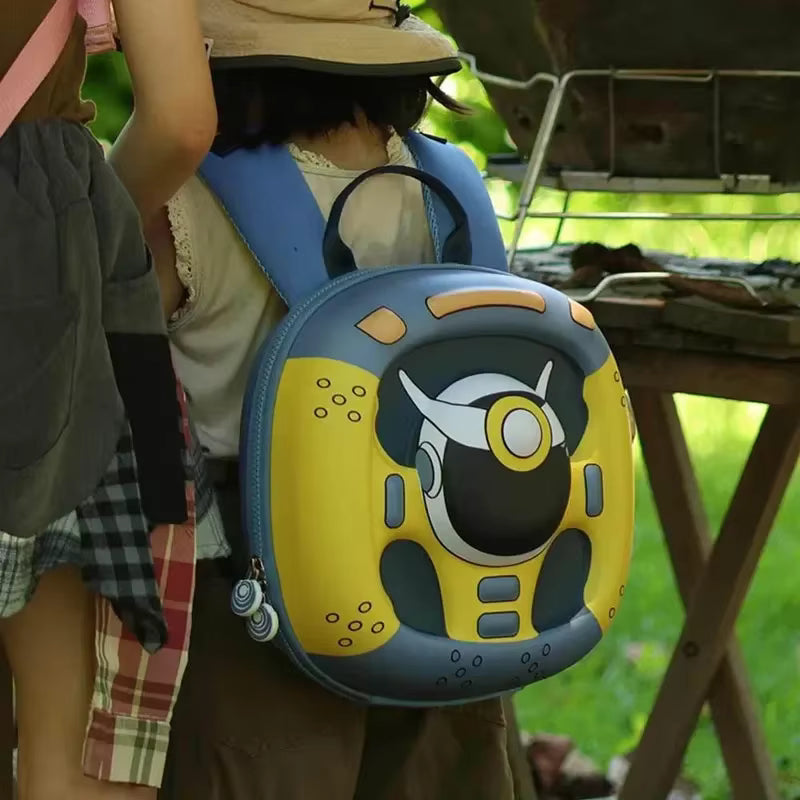 3D Robot Kids Backpack – Cute EVA School Bag for Girls & Boys, Lightweight & Durable Travel & School Bag for Kids