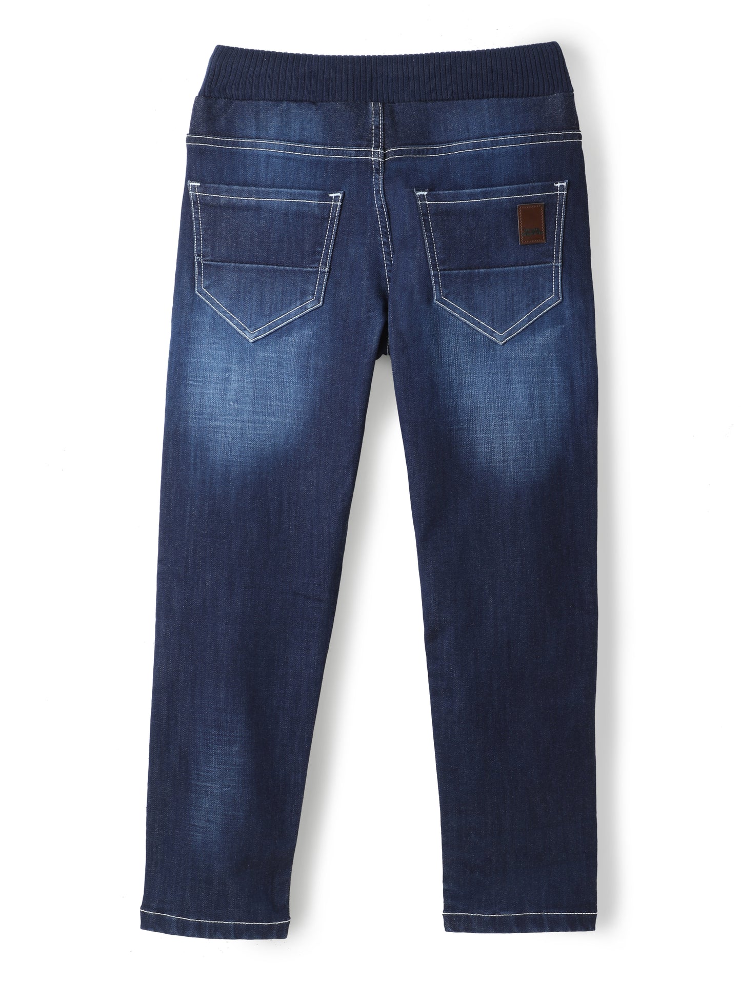 Chopper Club Boys Jeans | Regular-Slim Fit Stretch Denim | Ideal for School & Casual Wear | Color - Full Rib DX