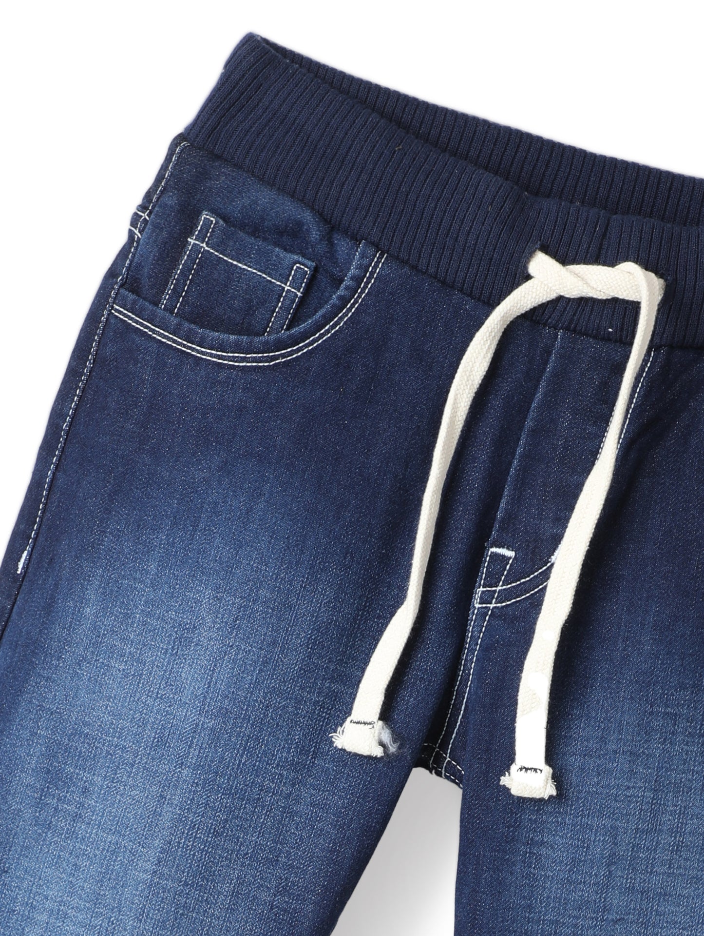 Chopper Club Boys Jeans | Regular-Slim Fit Stretch Denim | Ideal for School & Casual Wear | Color - Full Rib DX