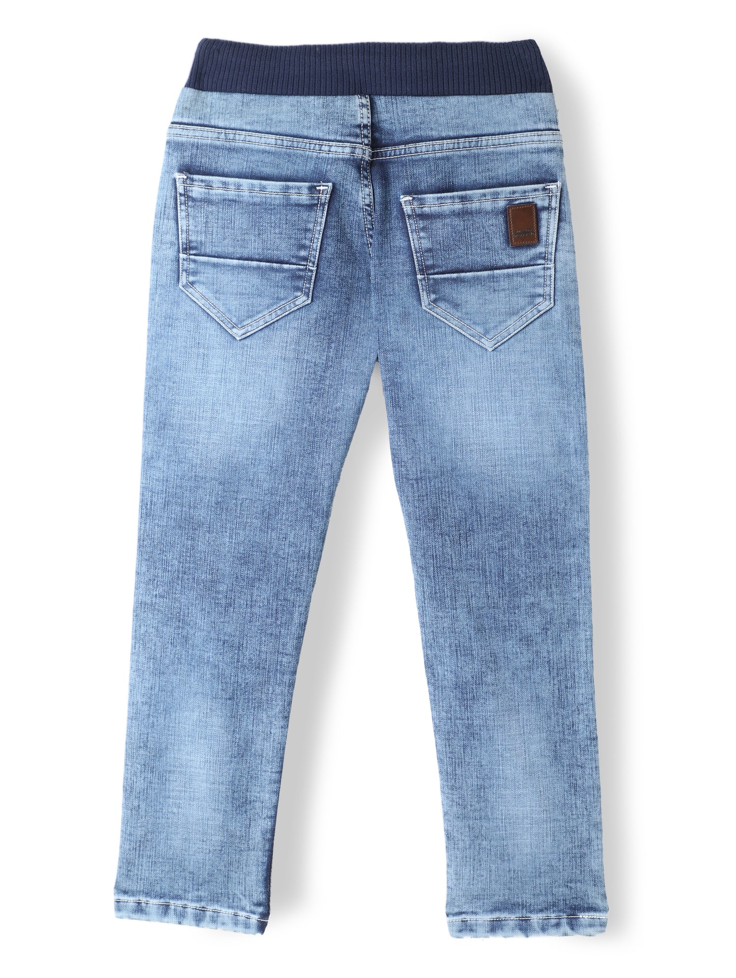 Chopper Club Boys Jeans | Regular-Slim Fit Stretch Denim | Ideal for School, Casual Wear & Parties | Color - Full Rib Stone