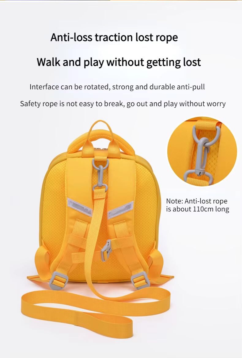 Kids Cartoon Bus School Backpack | Lightweight 3D Design Bag for Preschool & Nursery | Soft EVA, Adjustable Straps