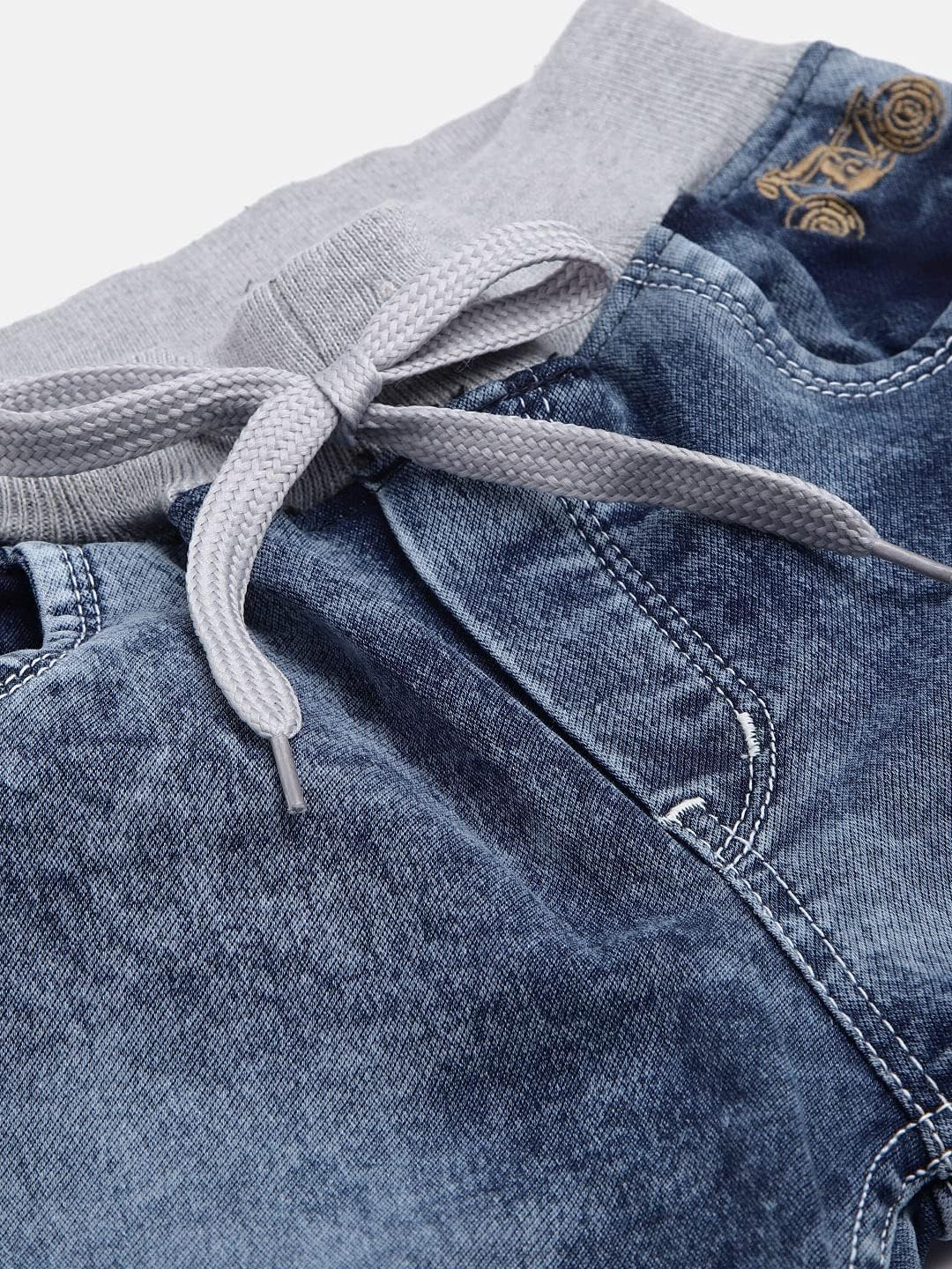 Chopper Club Boys Jeans | Regular-Slim Fit Stretch Denim | Ideal for School, Casual Wear & Parties | Color - Stone