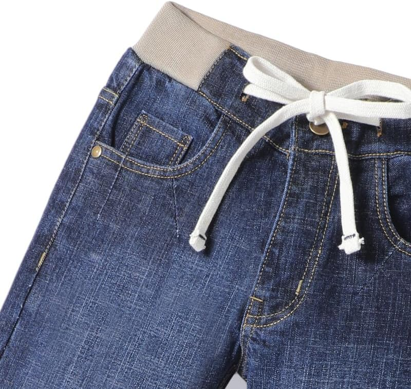 Chopper Club Boys Stretch Denim Jeans | Regular-Slim Fit | Ideal for School & Casual Wear | Sizes 4–16 years | Color - Half Rib DX