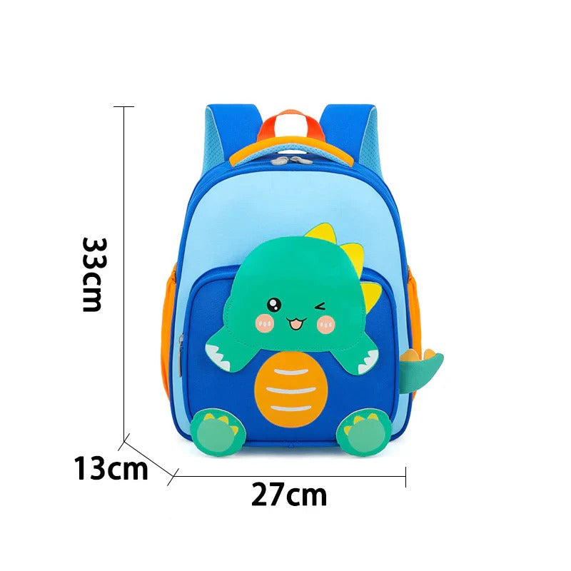 Kids Cartoon School Bag | Cute Toddler Backpack for Nursery & Preschool | Lightweight Character Design