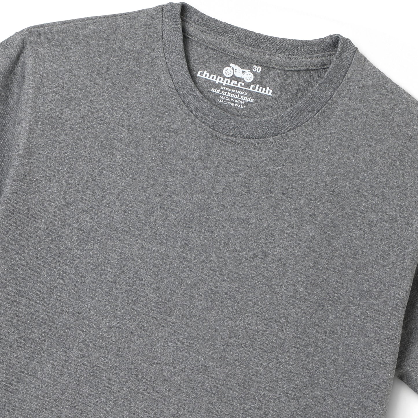 Chopper Club Boys T-Shirts Pack of 4 | Sustainable Jersey Fabric | Regular Fit Tees | Sizes 3–14 | Plain | Color - Black, White, Navy Blue & Ash